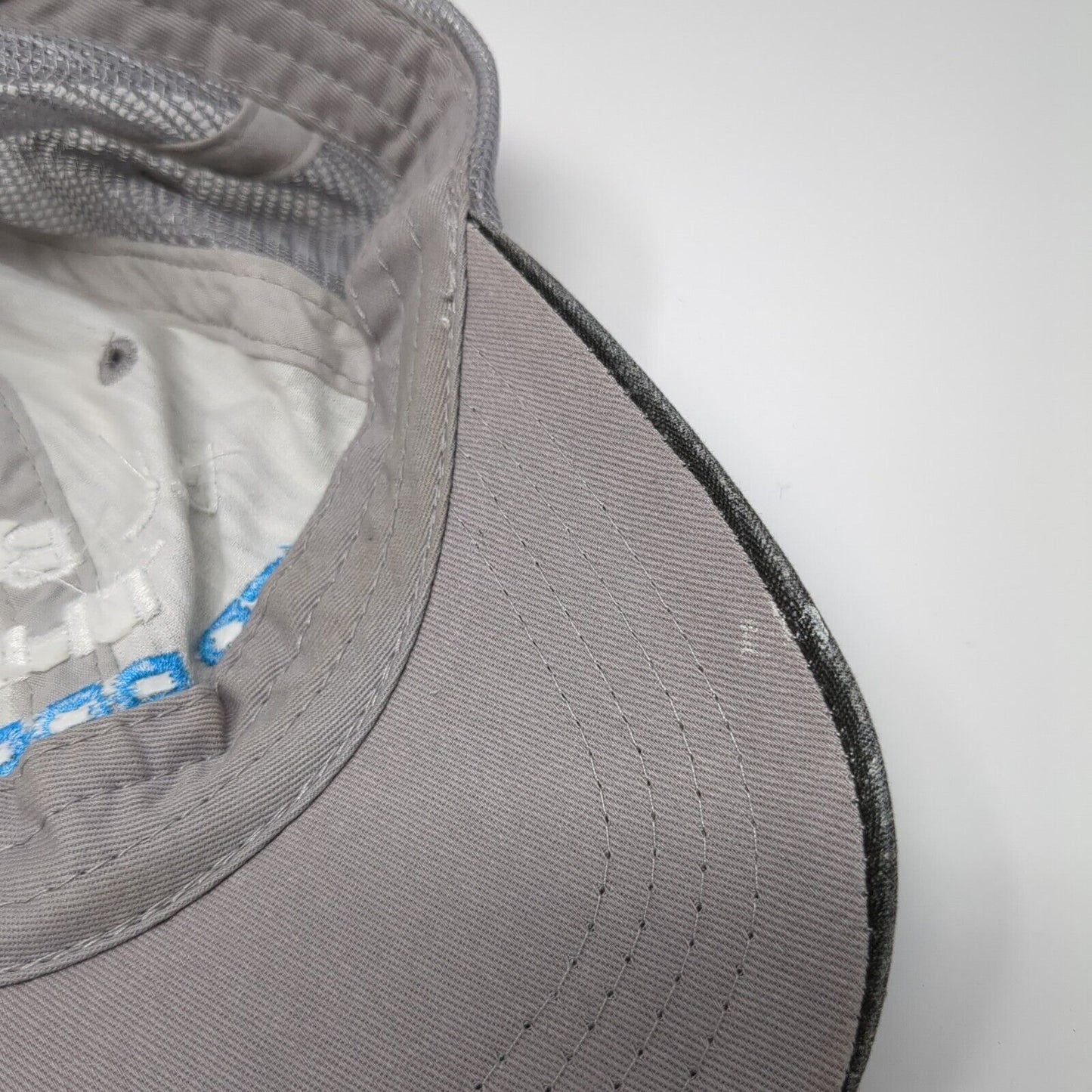 I'll Bring The Peer Pressure Strapback Trucker Hat Gray OS Adjustable Distressed