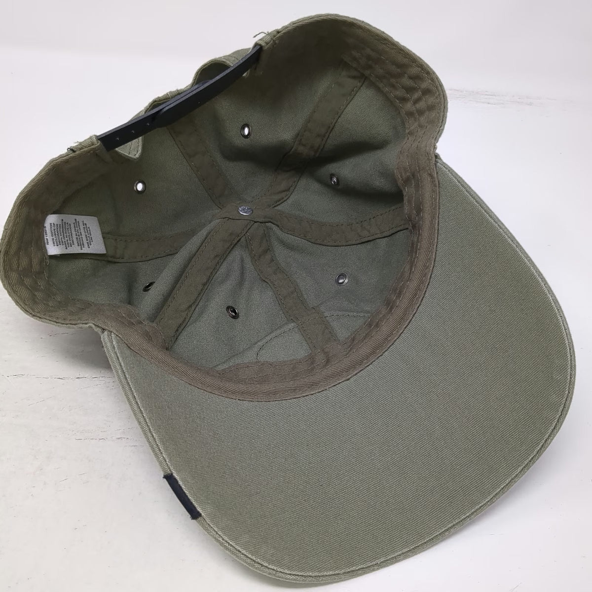 Subaru Snapback Hat Green One Size Logo Patch Brim Tag 6-Panel Cotton Adjustable