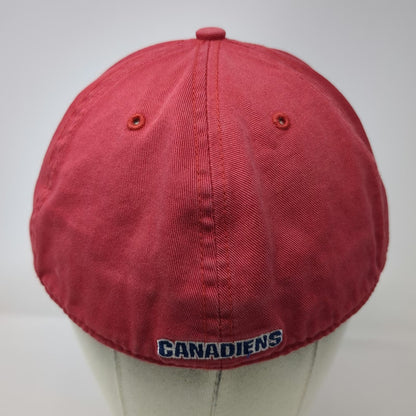 47 Montreal Canadiens NHL Red White Blue Cap XL Relaxed Fit Franchise Hat Cotton
