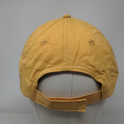 Gold Band Oysters Strapback Hat Orange OSFA Embroidered Devon & Jones