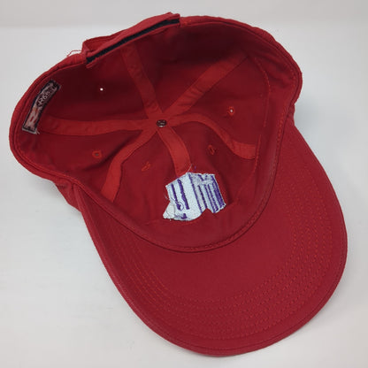 Mountain West Football Strapback Hat Red One Size Embroidered Richardson