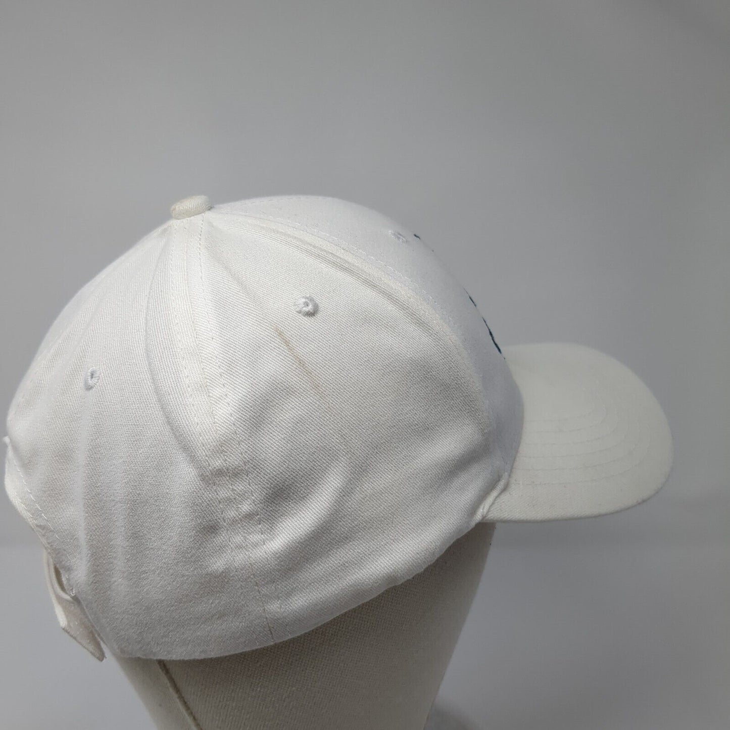 Coronado Premium Paints Strapback Hat White One Size Adjustable 6 Panel