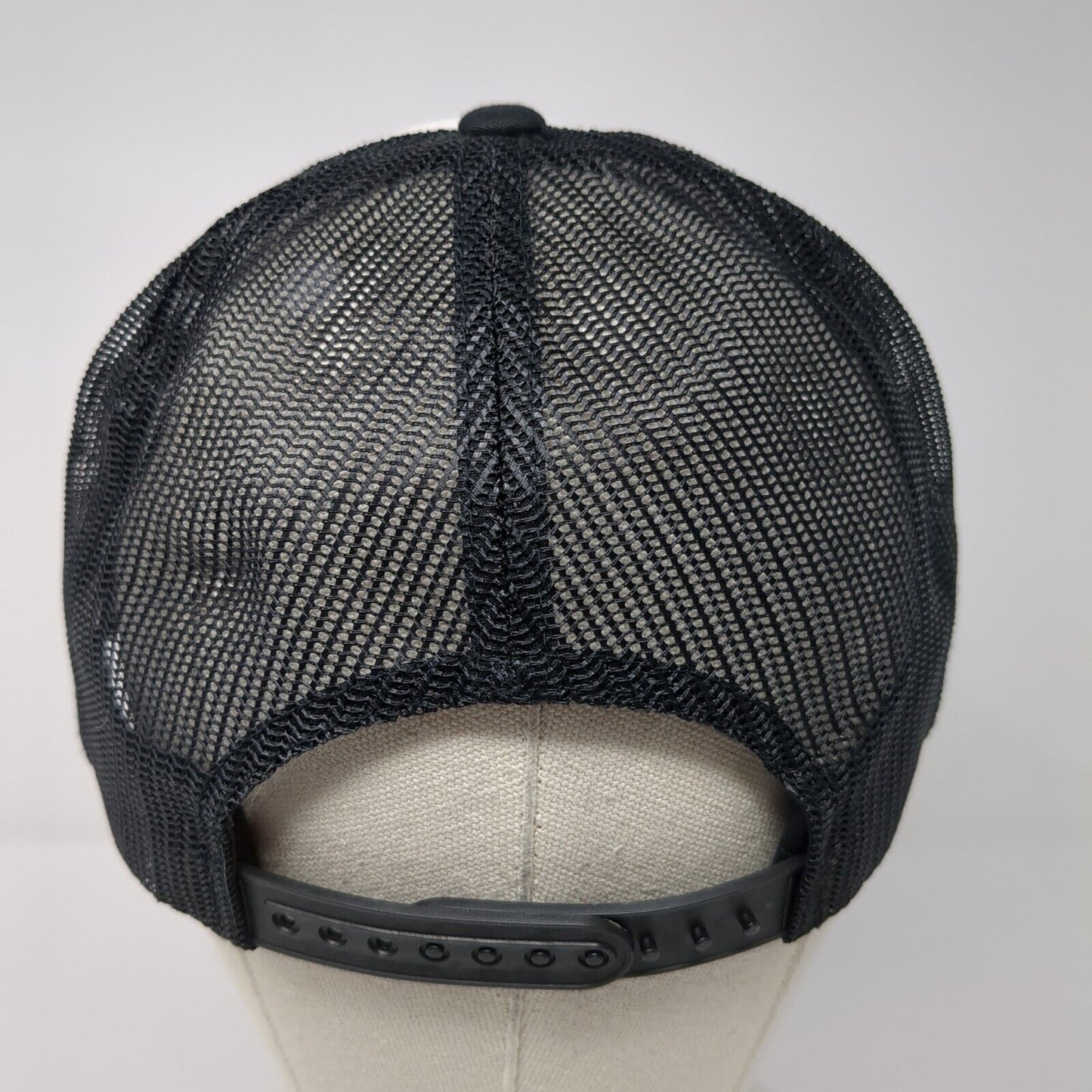 Richardson Snapback Rope Trucker Hat Black One Size Colorblock Blank