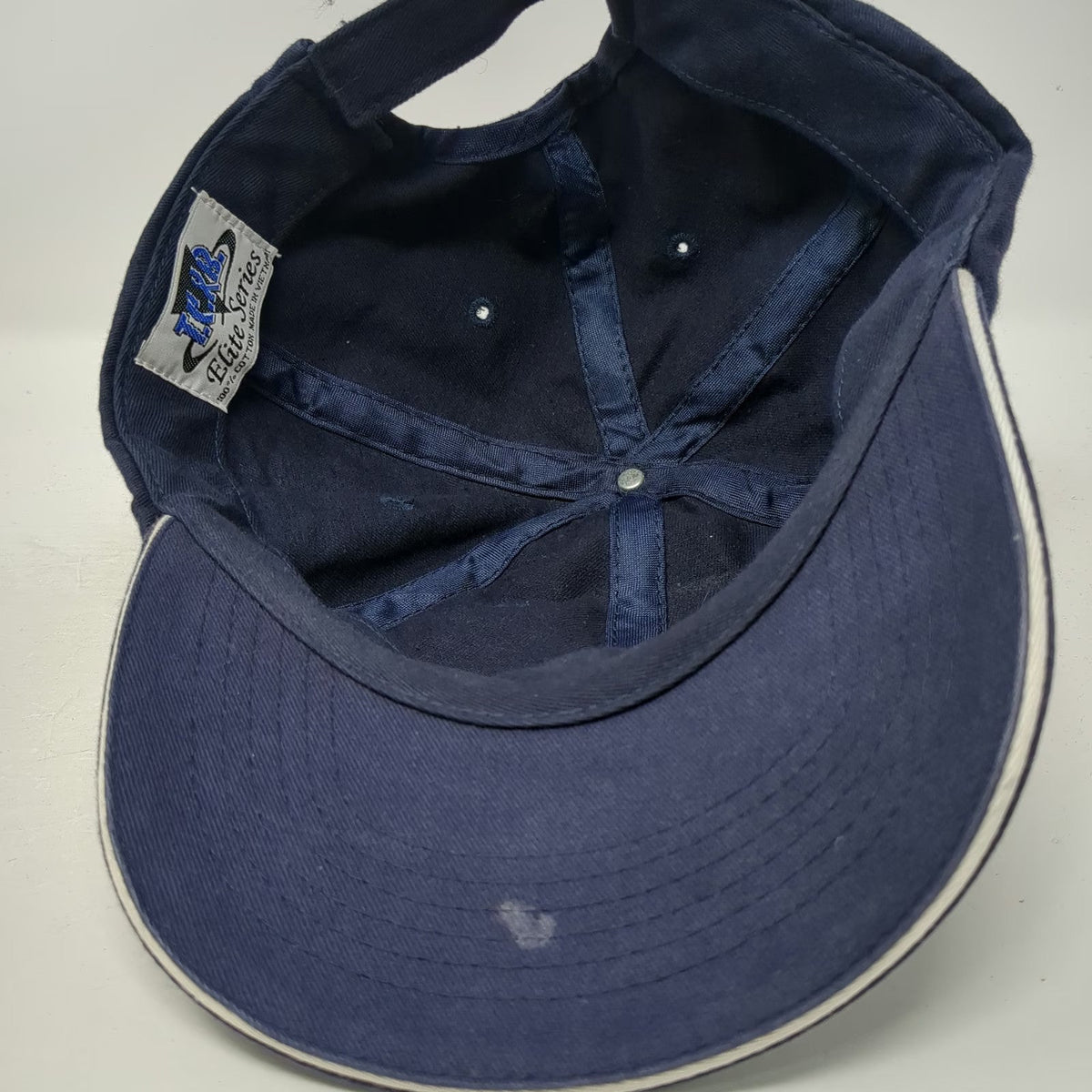 TCKB Morton Buildings Baseball Cap Blue One Size Cotton Strapback Logo Hat