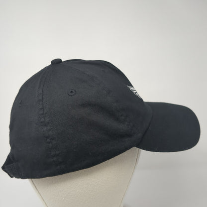 Select Strapback Hat Black One Size Adjustable Solid Outdoor Hit Wear