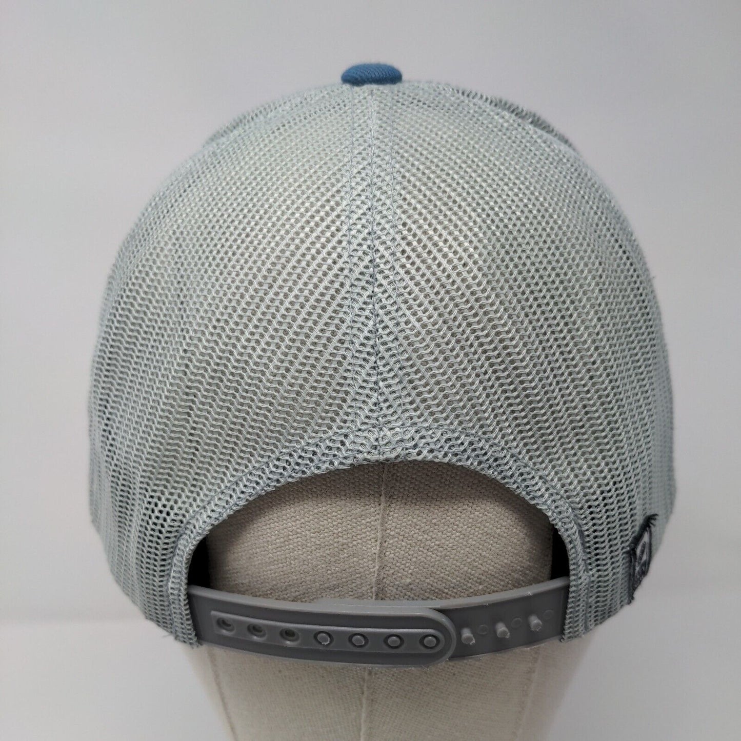 Salty Crew Snapback Trucker Hat Blue OSFM Adjustable Mesh Back 6 Panel