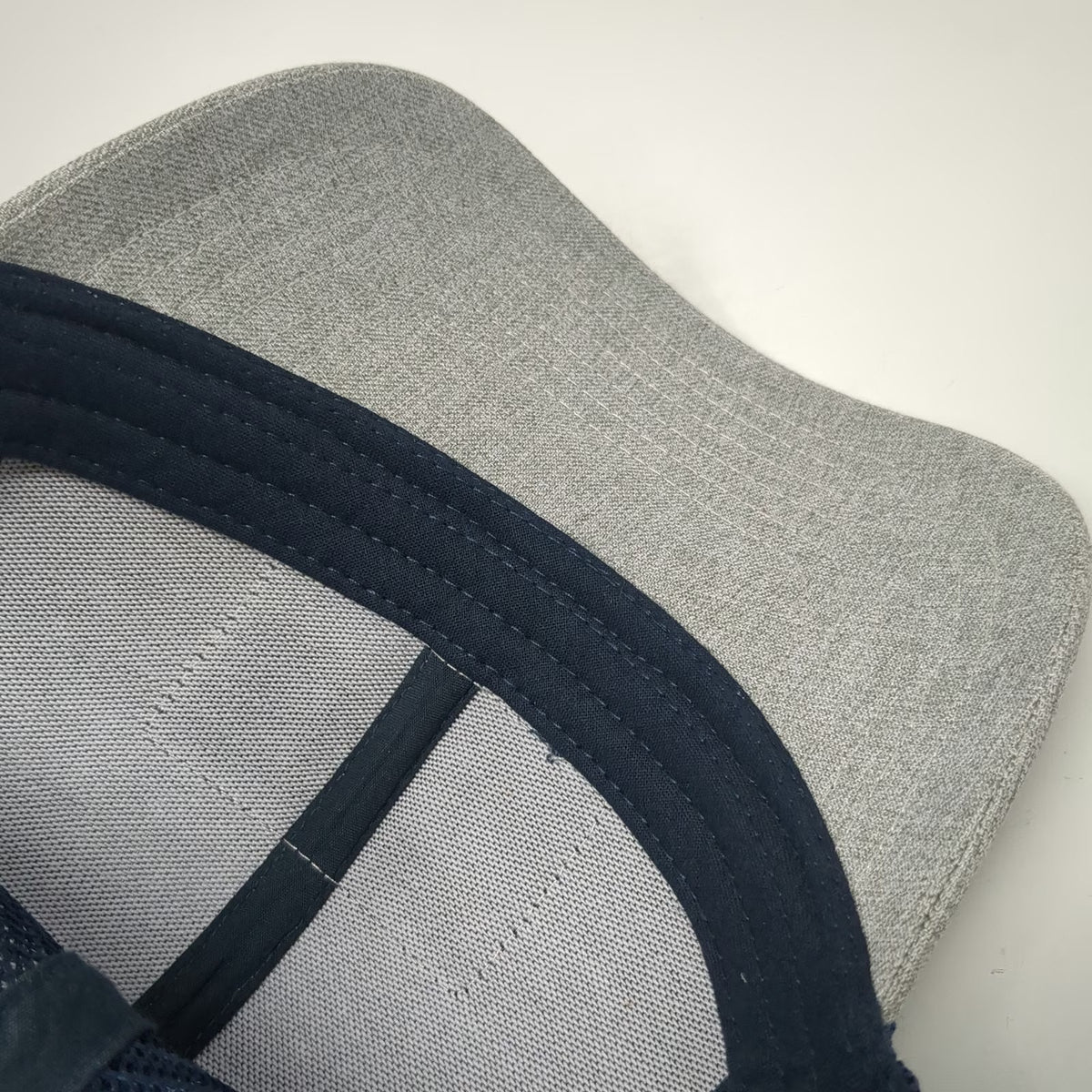 C-A-L Ranch Stores Trucker Hat Gray Blue One Size Mesh Back Snapback Patch Logo