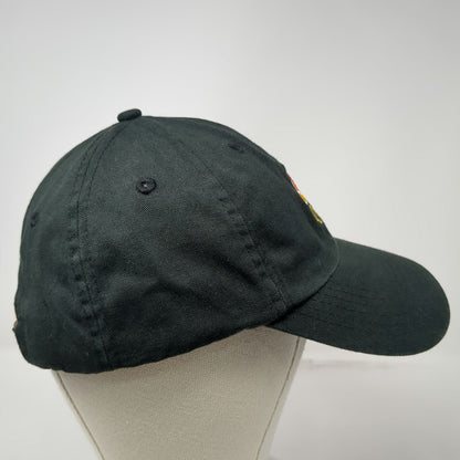 Team Apparel Baseball Cap Black One Size NBC Peacock Olympic Rings Slideback Hat
