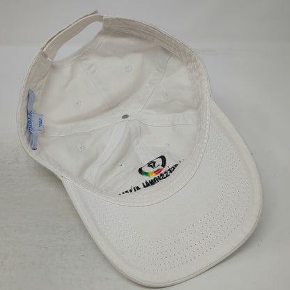 Port Company Baseball Cap White One Size Strapback PGIM Fixed Income Cotton Hat