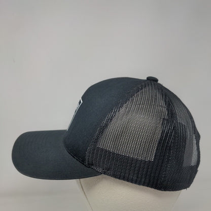 Hurley Snapback Mesh Back Trucker Hat Black One Size The Classics Yupoong