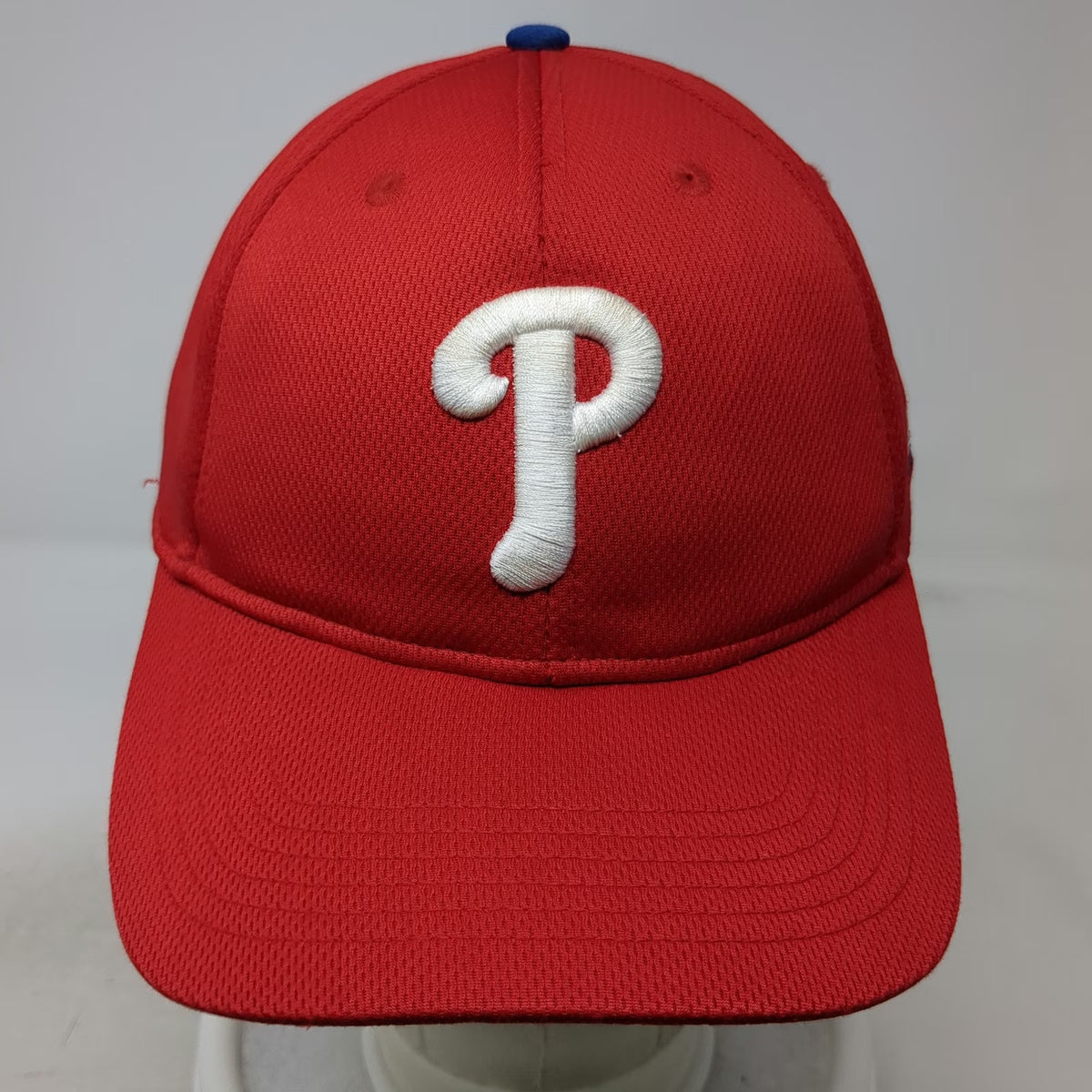 Philadelphia Phillies MLB OC Sports Baseball Cap Red OSFM Strapback P Logo Hat