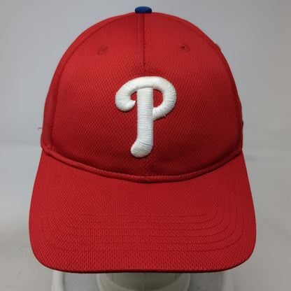Philadelphia Phillies MLB OC Sports Baseball Cap Red OSFM Strapback P Logo Hat