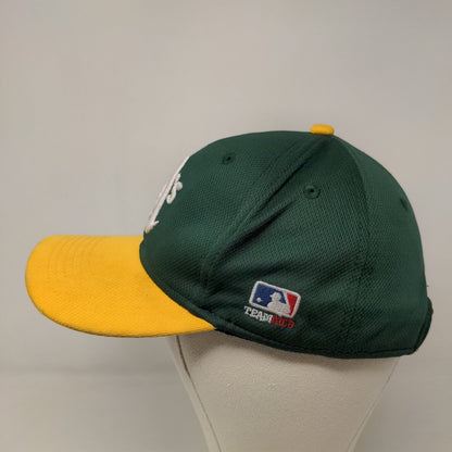 OC Sports Boy's Strapback Hat Green Size Youth Embroidered Oakland A's Logo