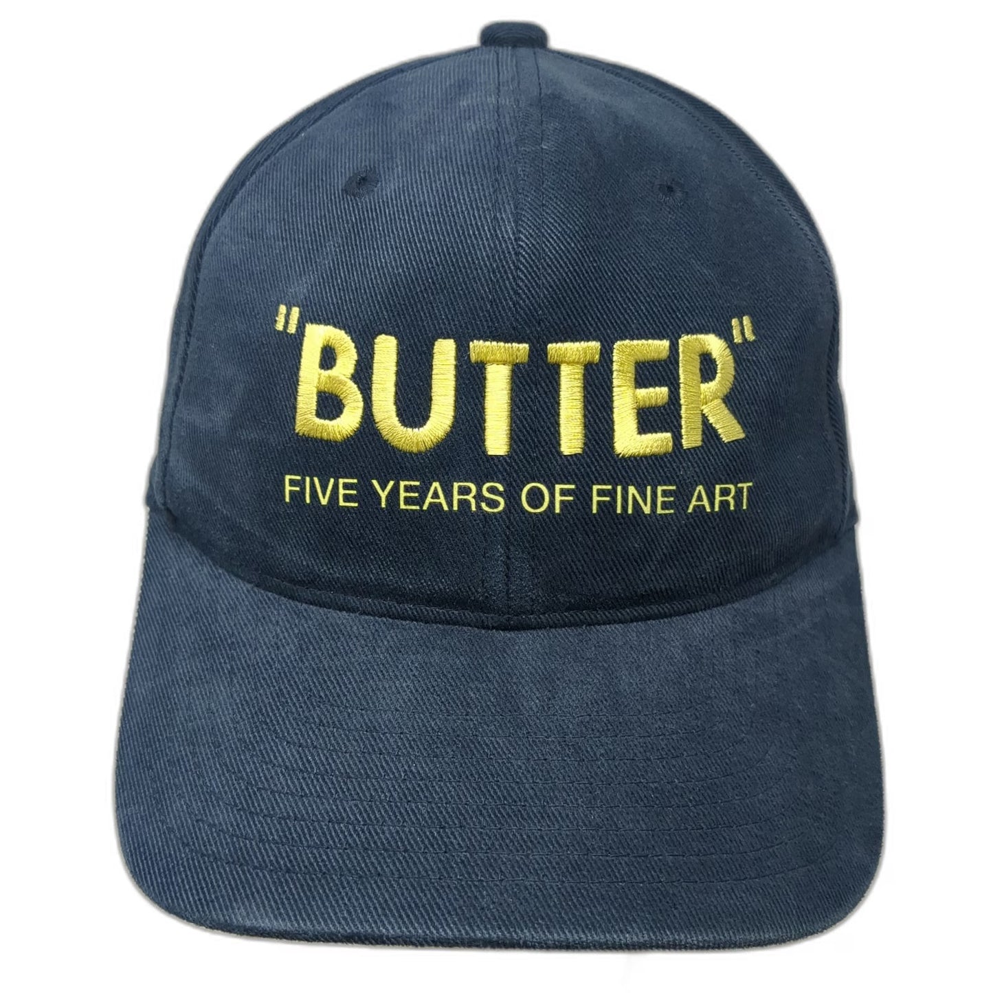 Yupoong Baseball Cap Blue One Size Butter Five Years Of Fine Art Cotton Hat