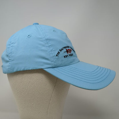 The Saltwater Angler Baseball Cap Blue One Size Mahi Mahi Fish Key West Lure Hat
