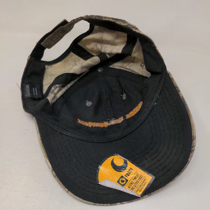 Evans Pro Services Strapback Hat Camouflage OSFM Adjustable Embroidered