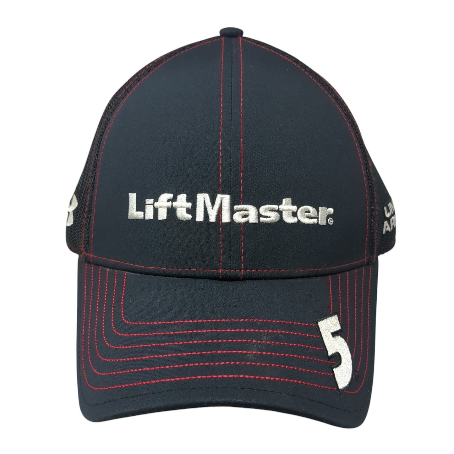 Lift Master 5 Trucker Hat Black OS Adjustable Embroidered Mesh Under Armour