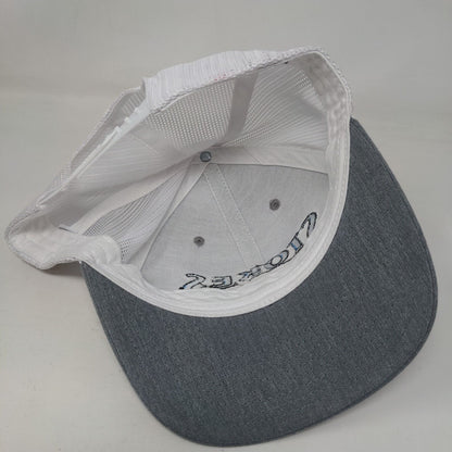 Stokes Seeds Snapback Trucker Hat Gray One Size Embroidered Richardson
