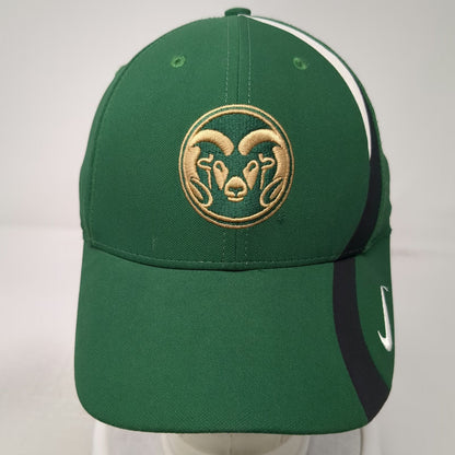 Nike Colorado State Rams NCAA Green Gold One Size Cap Dri-Fit Legacy 91 Logo Hat