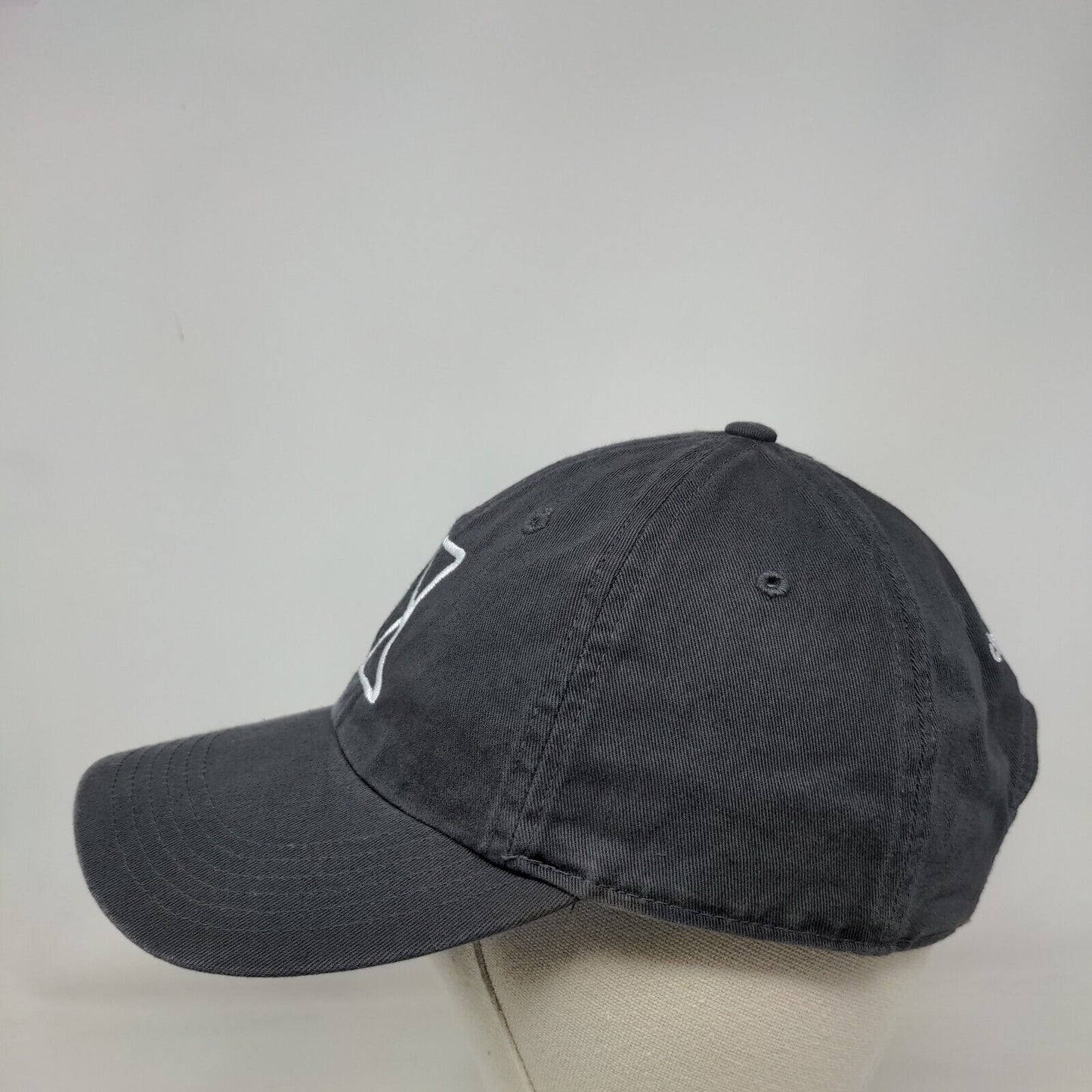 Richardson Slideback Hat Gray M/L Solid Embroidered Checkout.com Crypto