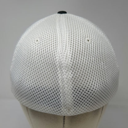 Legendary Black Baseball Cap One Size Tarpon Point Marina Mesh Back Fish Hat