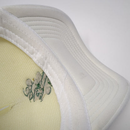 Play To Win Snapback Mesh Back Trucker Hat White One Size Adjustable