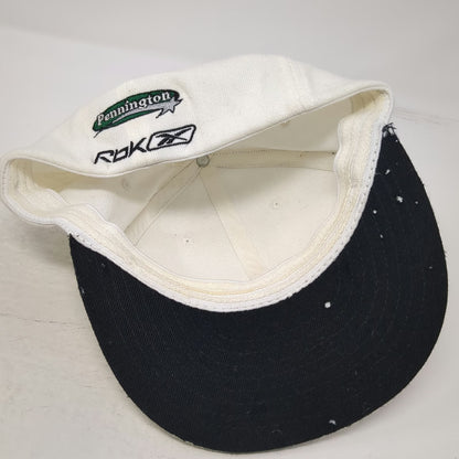 Reebok Rbk Football White One Size Baseball Cap Stretch Fit Pennington Hat