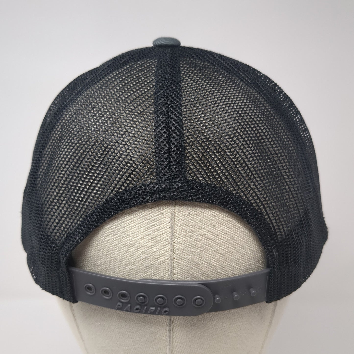 MV Kaimana Hila Snapback Trucker Hat Gray One Size Mesh Back Colorblock