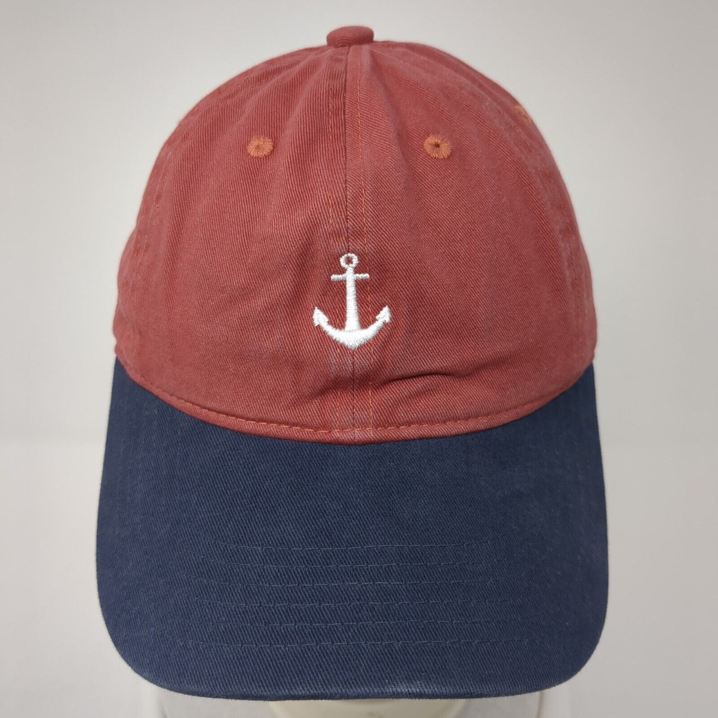 Anchor Slideback Hat Multicolor One Size Adjustable Embroidered Vented Holes