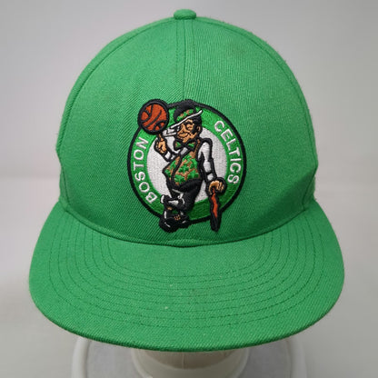 Boston Celtics NBA Ultra Game Cap Green One Size Snapback Graphic Underbrim Hat