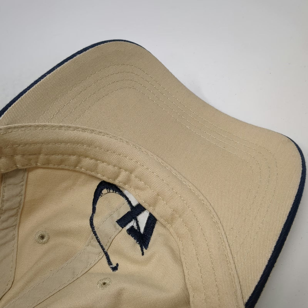 Sportsman Baseball Cap Beige Blue One Size C17 Globemaster III Slideback Hat