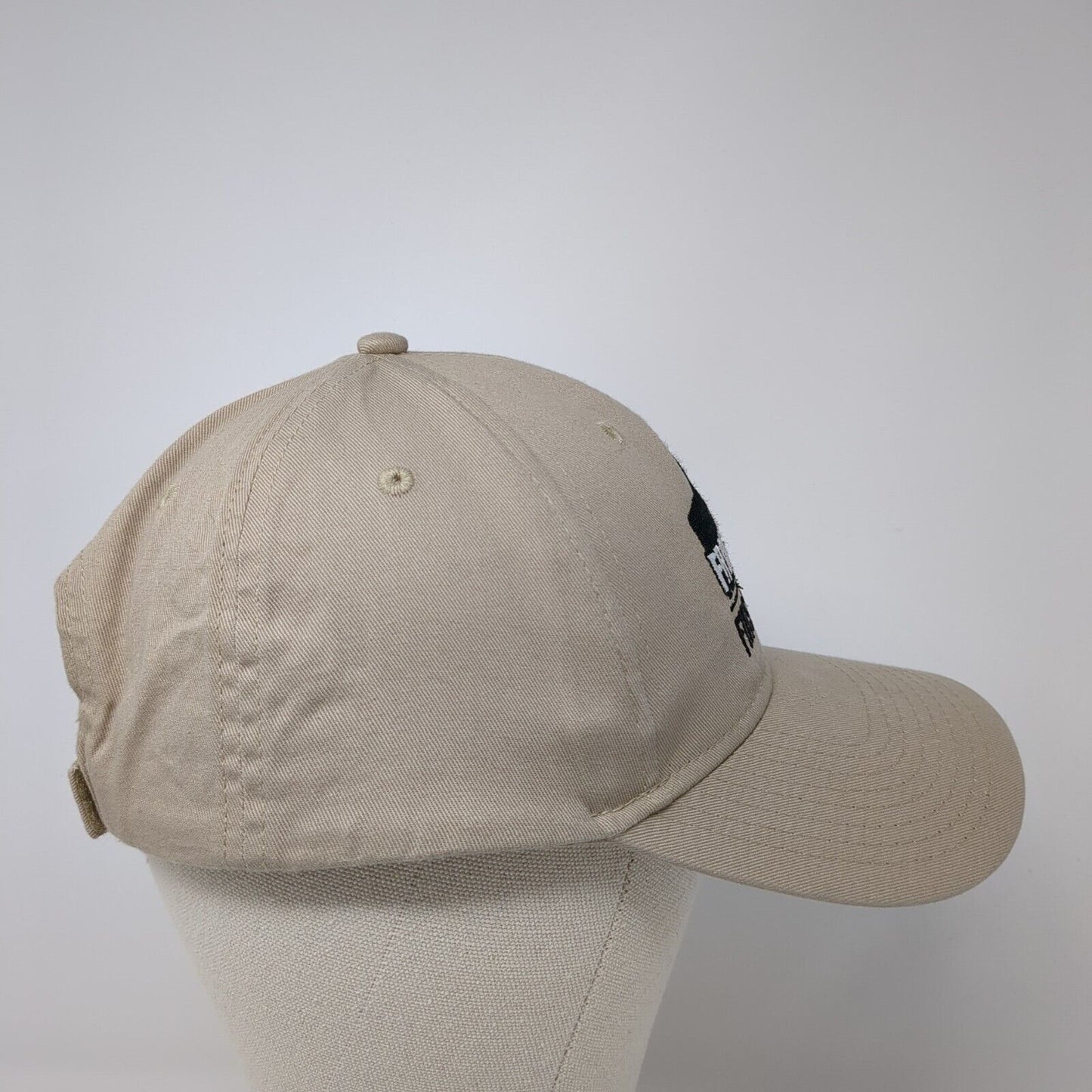 Front Sight First Family Strapback Hat Tan One Size Adjustable Embroidered Otto