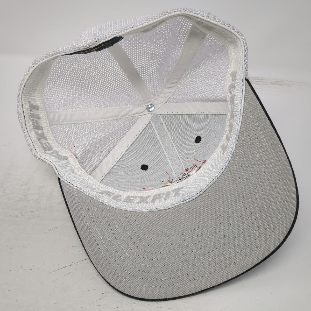 Flexfit Baseball Cap Black One Size Mesh Eric Marsh Foundation Firefighters Hat