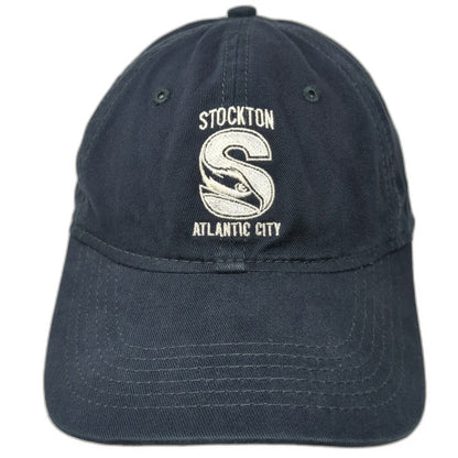 Sportsman Stockton University Atlantic City Blue Baseball Cap OSFM Slideback Hat