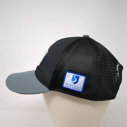 Spartan North Lake Tahoe Snapback Trucker Hat Black One Size Mesh Back