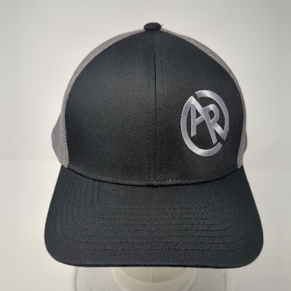 Auto Ranch Snapback Trucker Hat Black OS Adjustable Mesh Back Pacific Headwear