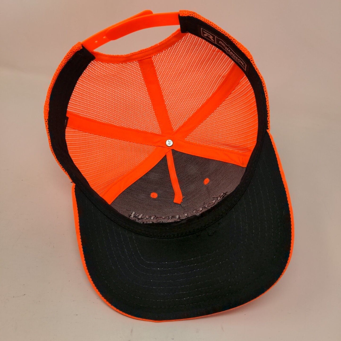 Southern Pipe & Supply Snapback Mesh Back Trucker Hat Orange One Size