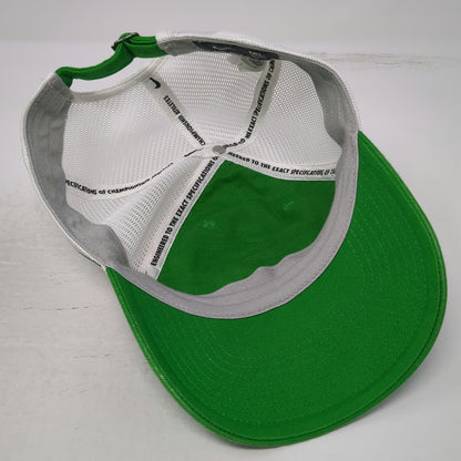 Nike Oregon Ducks NCAA Green L Mesh Back Adjustable Slideback Hat Swoosh Logo