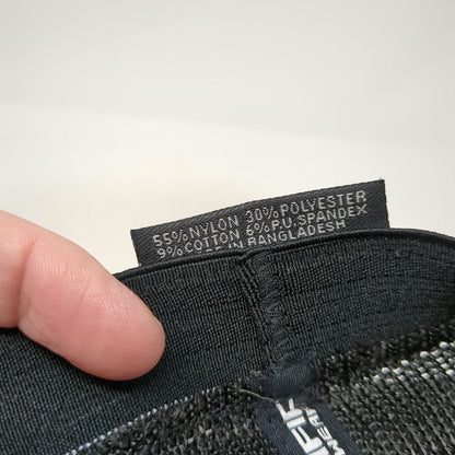 Pacific Headwear Baseball Cap Black 7 3/8 Hamilton Drywall Mesh Back Pro Hat