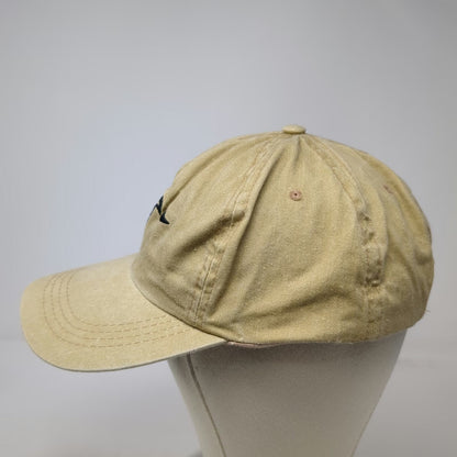 CJ Hats Baseball Cap Beige One Size Flying Bird Cotton Slideback Adjustable Hat