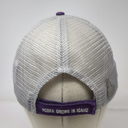 44 North Vodka Baseball Cap Purple One Size Mesh Snapback Idaho Distillery Hat