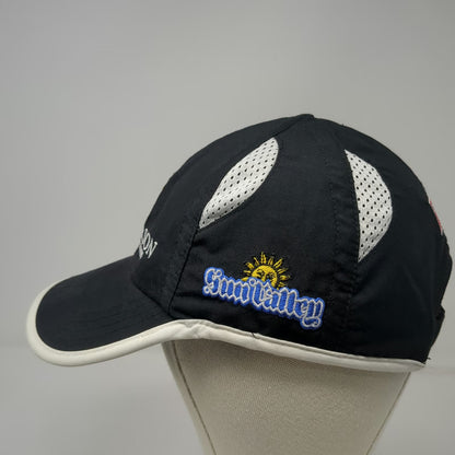Lyle Pearson Tennis Championships Black Baseball Cap OSFM Sun Valley Mesh Hat
