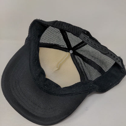 CMIV Snapback Mesh Back Rope Trucker Hat Black Youth Colorblock Otto