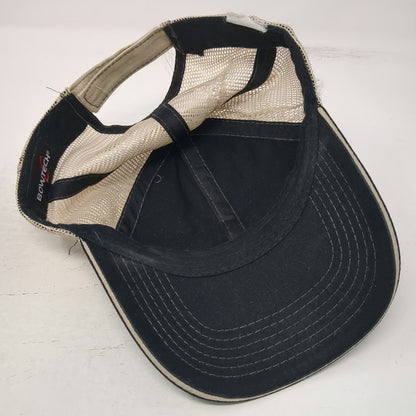 BowTech Baseball Cap Black One Size Mesh Back Strapback Hunting Archery Hat