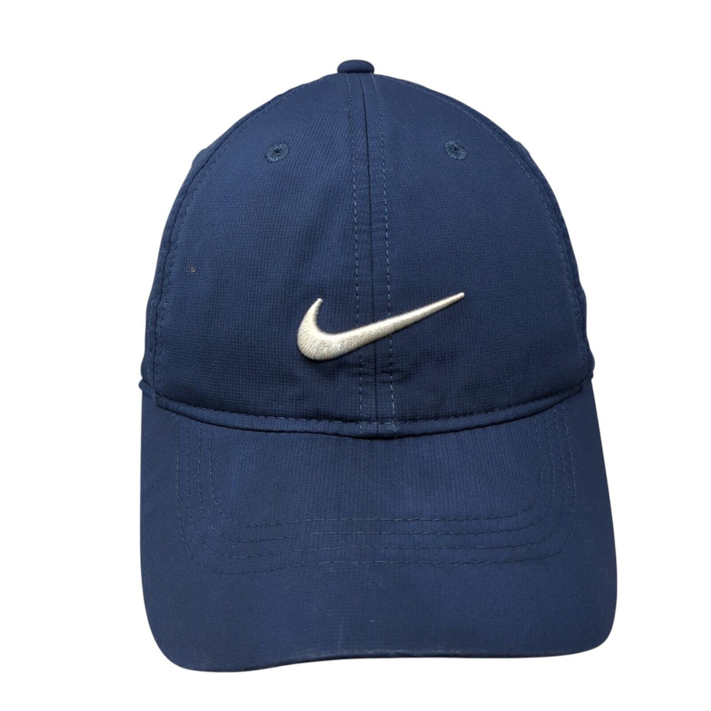 Nike Strapback Baseball Cap Blue OS Adjustable Embroidered Legacy91 Dri-fit