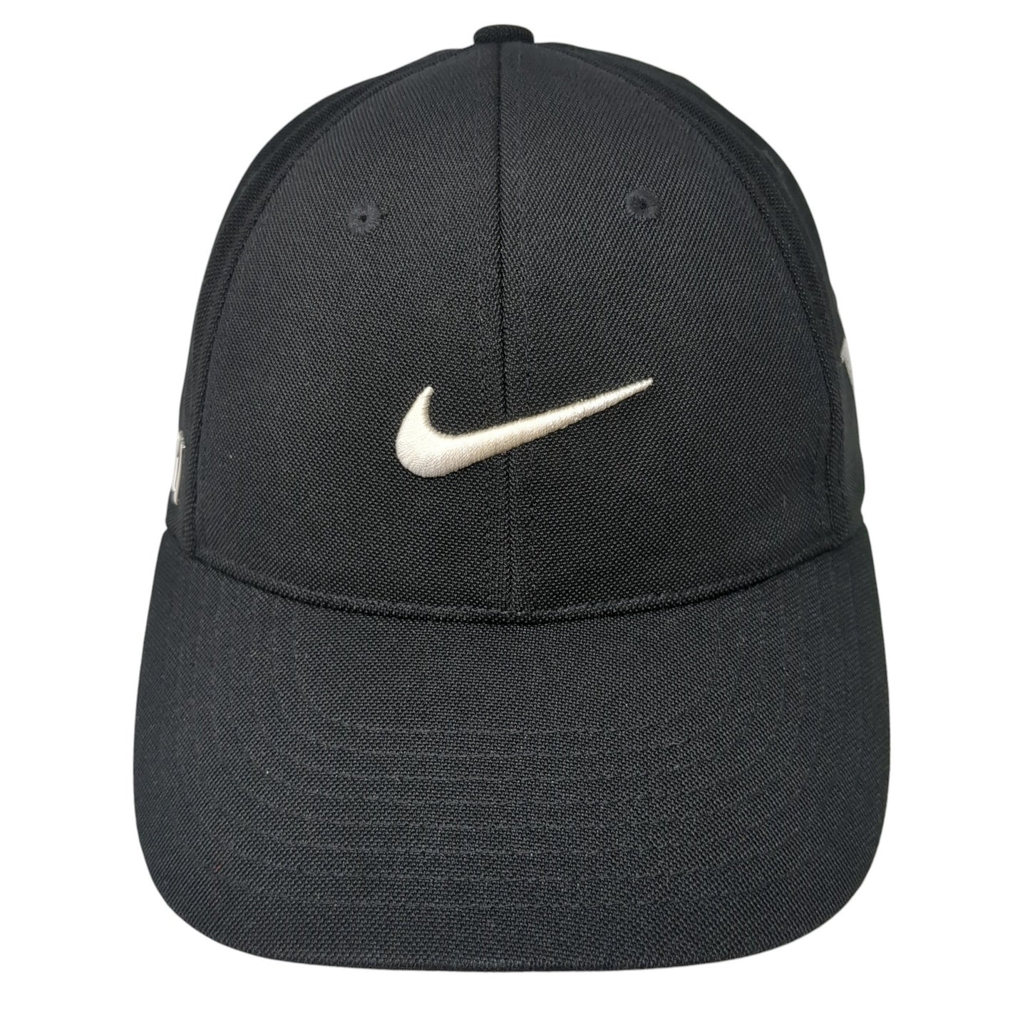 Nike Golf V 20XI Black One Size Lightweight Embroidered 6 Panel Flexfit