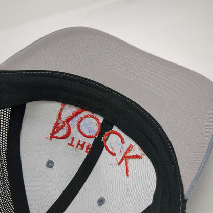 Yupoong The Rock School For Dance Gray One Size Trucker Hat Snapback Mesh Logo