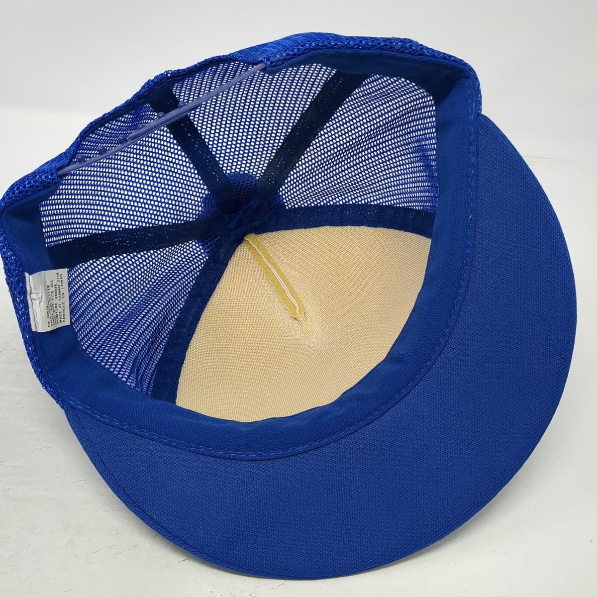 Malheur Potato Bargaining Association Trucker Hat Blue Pom Pom Mesh Vintage