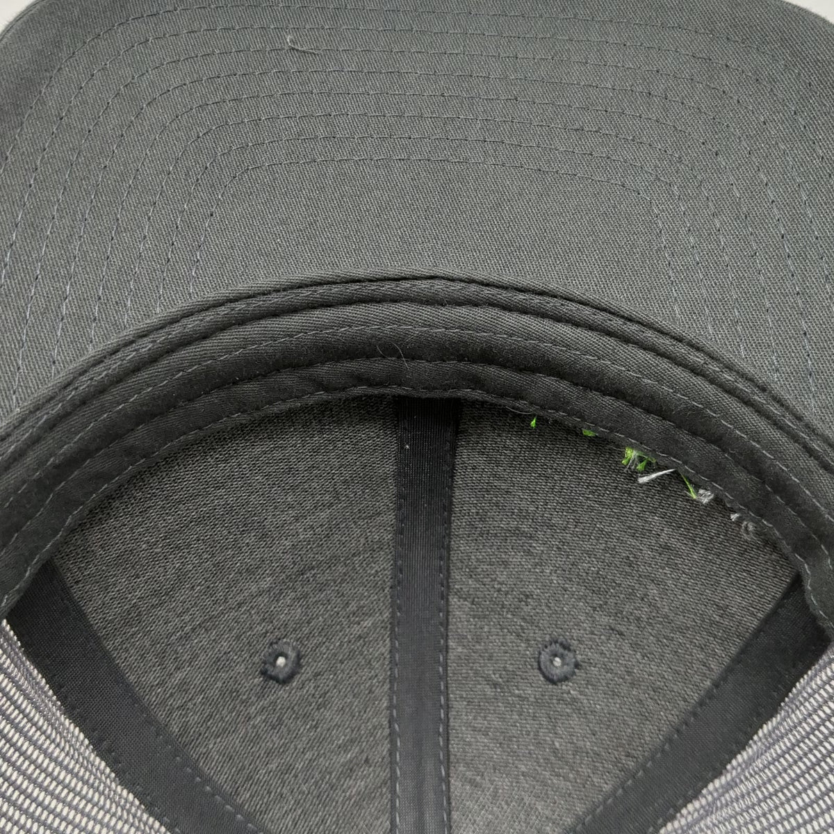 Richardson Trucker Hat Gray OSFM Snapback Mesh intellirent Logo Adjustable Cap