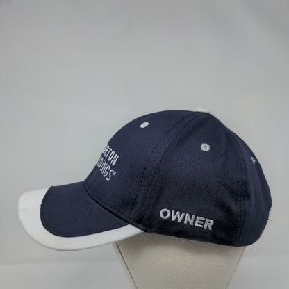 Morton Buildings Strapback Hat Blue OSFA Adjustable Embroidered TCB Elite Series